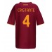 AS Roma Bryan Cristante #4 Hjemmedrakt Dame 2025-26 Kortermet